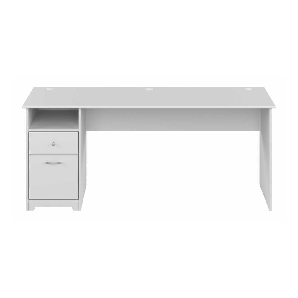 Shop Bush Furniture Cabot 72W Computer Desk with Drawers, Image 03, WC31972, #color_white