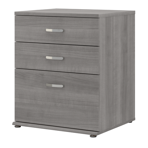 Shop Bush Business Furniture Universal Closet Organizer with Drawers, Image 01, CLS328PG-Z, #color_platinum gray
