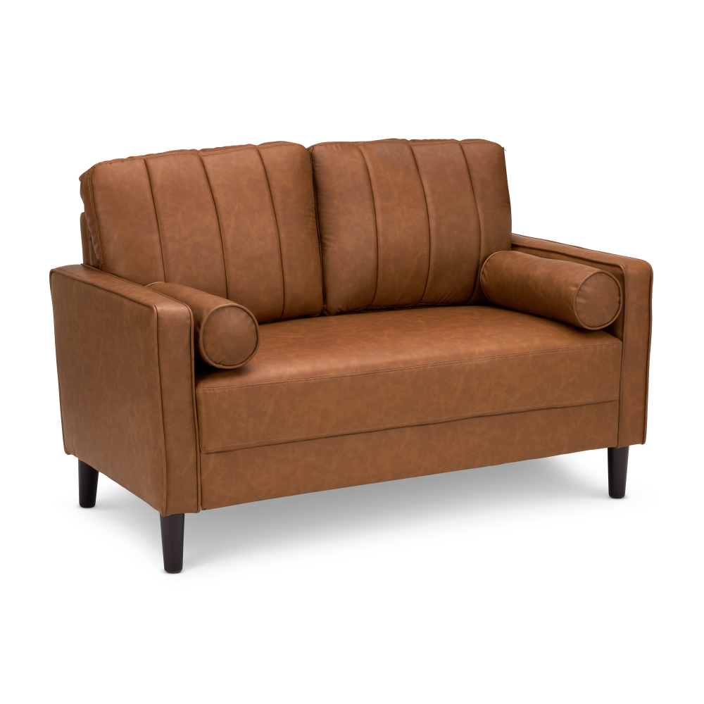 Shop Bush Home Max 54W Loveseat, Image 01, MXJ154BCL-03, #color_buffed camel leather