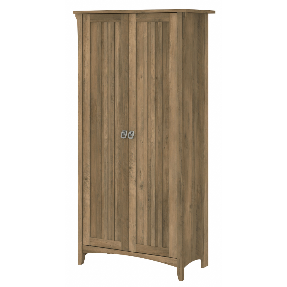 Shop Bush Furniture Salinas Tall Storage Cabinet with Doors, Image 01, SAS332RCP-03, #color_reclaimed pine