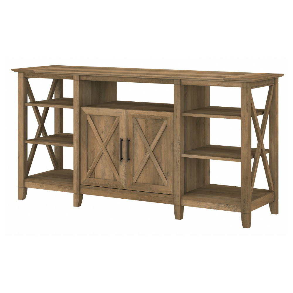 Shop Bush Furniture Key West Tall TV Stand for 65 Inch TV, Image 01, KWV160RCP-03, #color_reclaimed pine