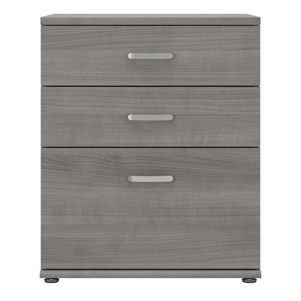 Shop Bush Business Furniture Universal Closet Organizer with Drawers, Image 03, CLS328PG-Z, #color_platinum gray