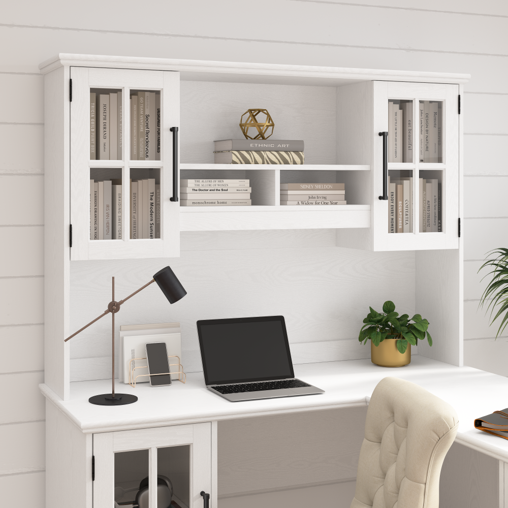 Bush Home Westbrook 60W Computer Desk Hutch