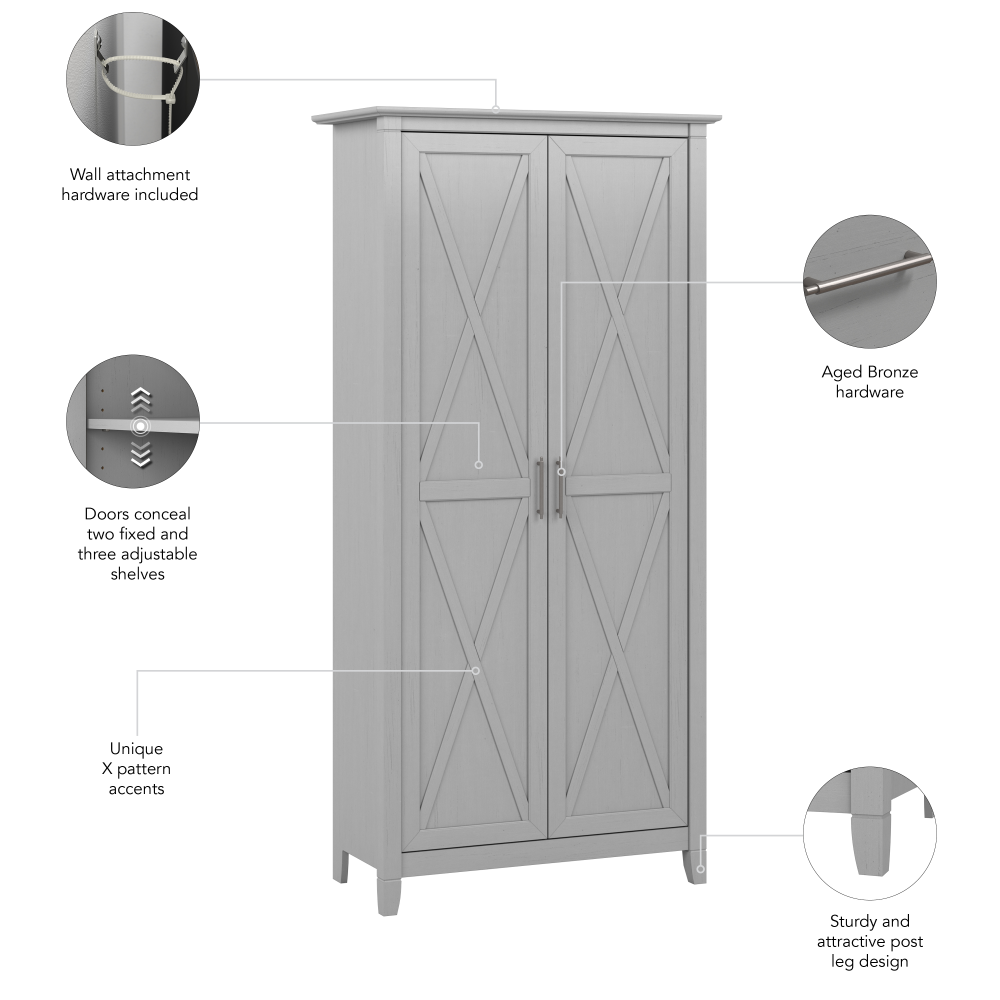 【送料込み】 Storage Cabinet By Mobilia モビリア Mobile Bin Storage Cabinet With Doors - 36