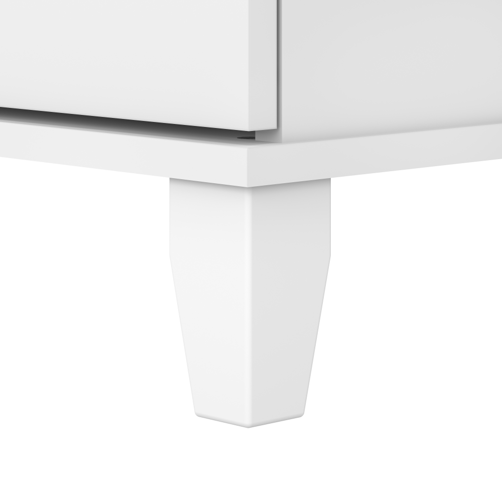 Shop Bush Furniture Somerset Tall 5 Shelf Bookcase, Image 06, WC81965, #color_white