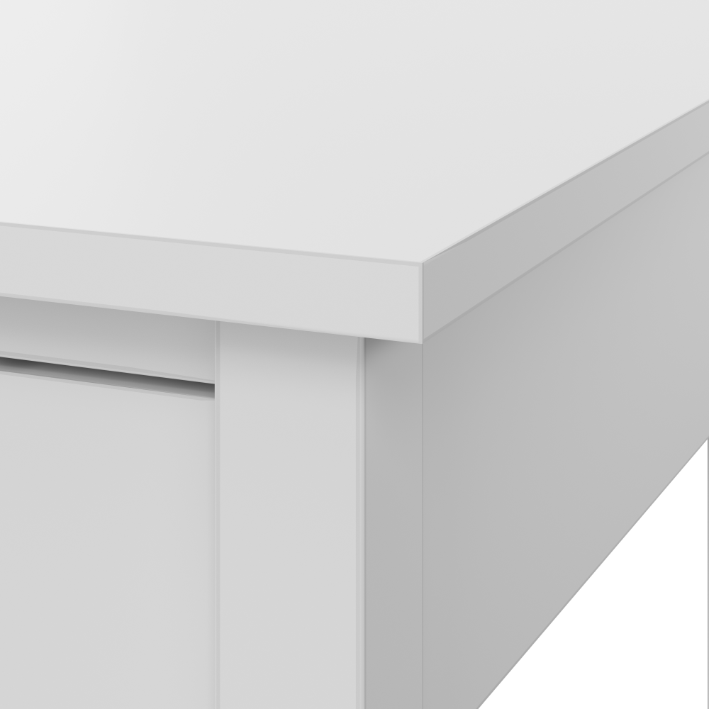 Shop Bush Furniture Broadview 2 Drawer Lateral File Cabinet, Image 07, BDF131WH-03, #color_pure white