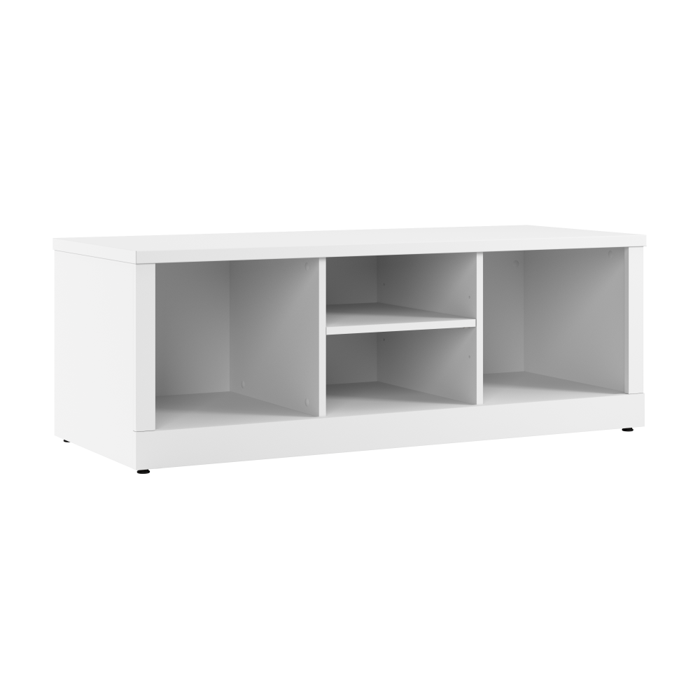 Shop Bush Furniture Hampton Heights 48W Shoe Bench, Image 01, HHS348WH, #color_white