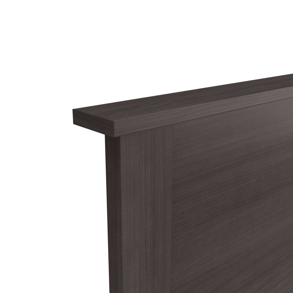 Shop Bush Furniture Somerset Full/Queen Size Headboard, Dresser and Nightstand Bedroom Set, Image 03, SET003SG, #color_storm gray