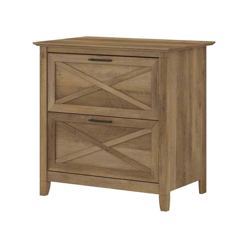 Shop Bush Furniture Key West 2 Drawer Lateral File Cabinet, Image 01, KWF130RCP-03, #color_reclaimed pine