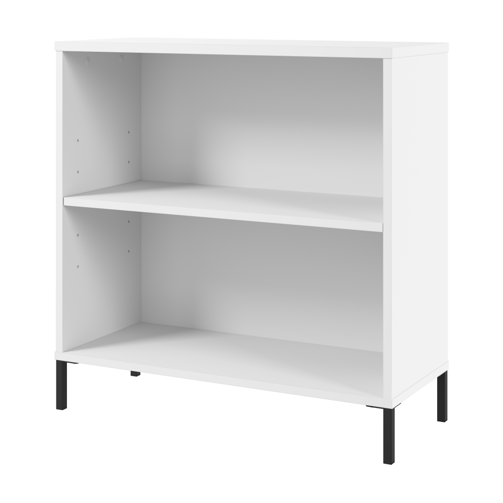 Shop Bush Furniture Soho 2 Shelf Bookcase, Image 01, SHB229WH-Z, #color_white