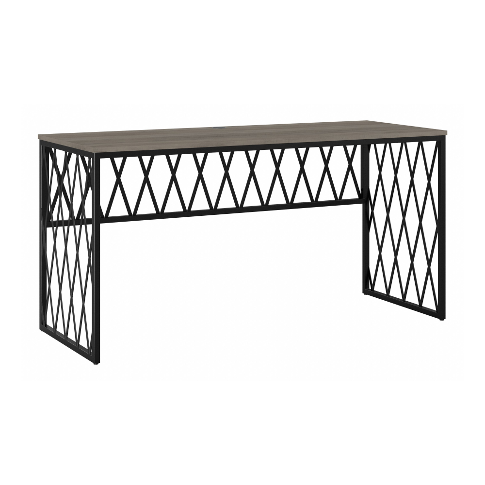 Shop Bush Furniture City Park 60W Industrial Writing Desk, Image 01, CPD160DG-03, #color_driftwood gray