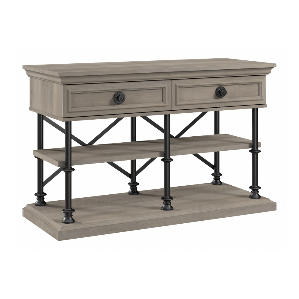 Shop Bush Furniture Coliseum Designer Console Table, Image 01, CST148DG-03, #color_driftwood gray