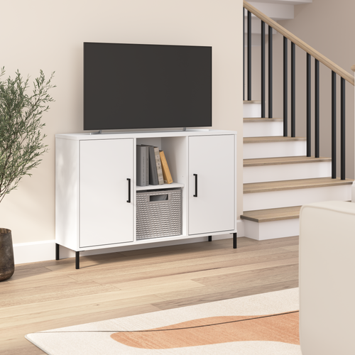 Shop Bush Furniture Essence 43W TV Stand, Image 02, ESS143WH-Z, #color_white