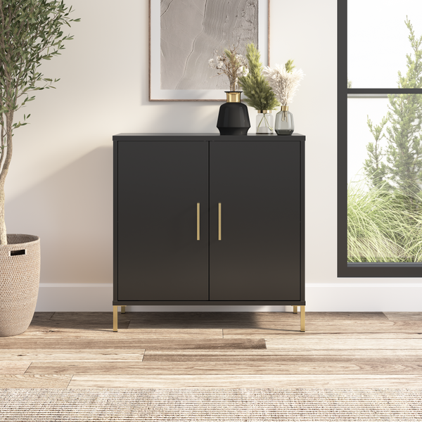 Bush Home Soho Low Storage Cabinet with Doors