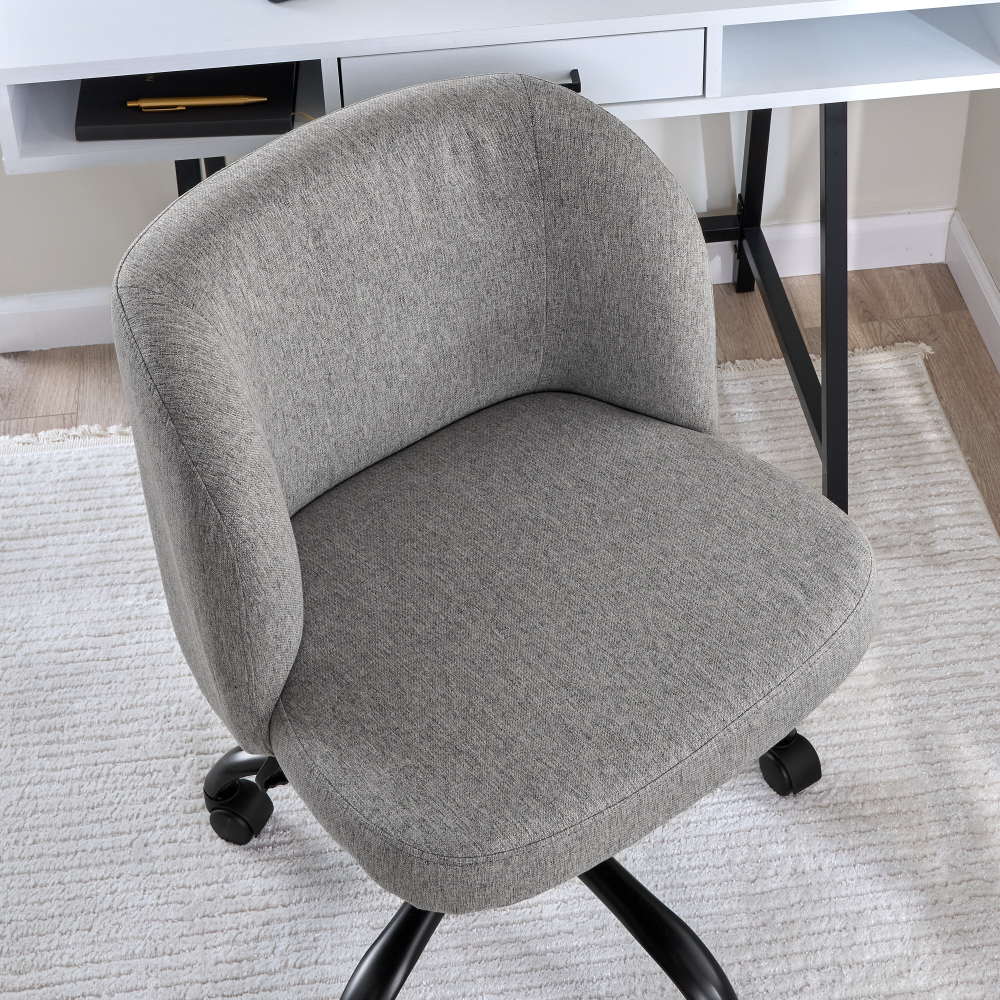 Pembroke Armless Desk Chair for Home Office