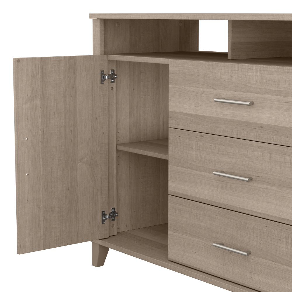Bush Furniture Somerset Tall TV Stand With Storage - Thumbnail 5