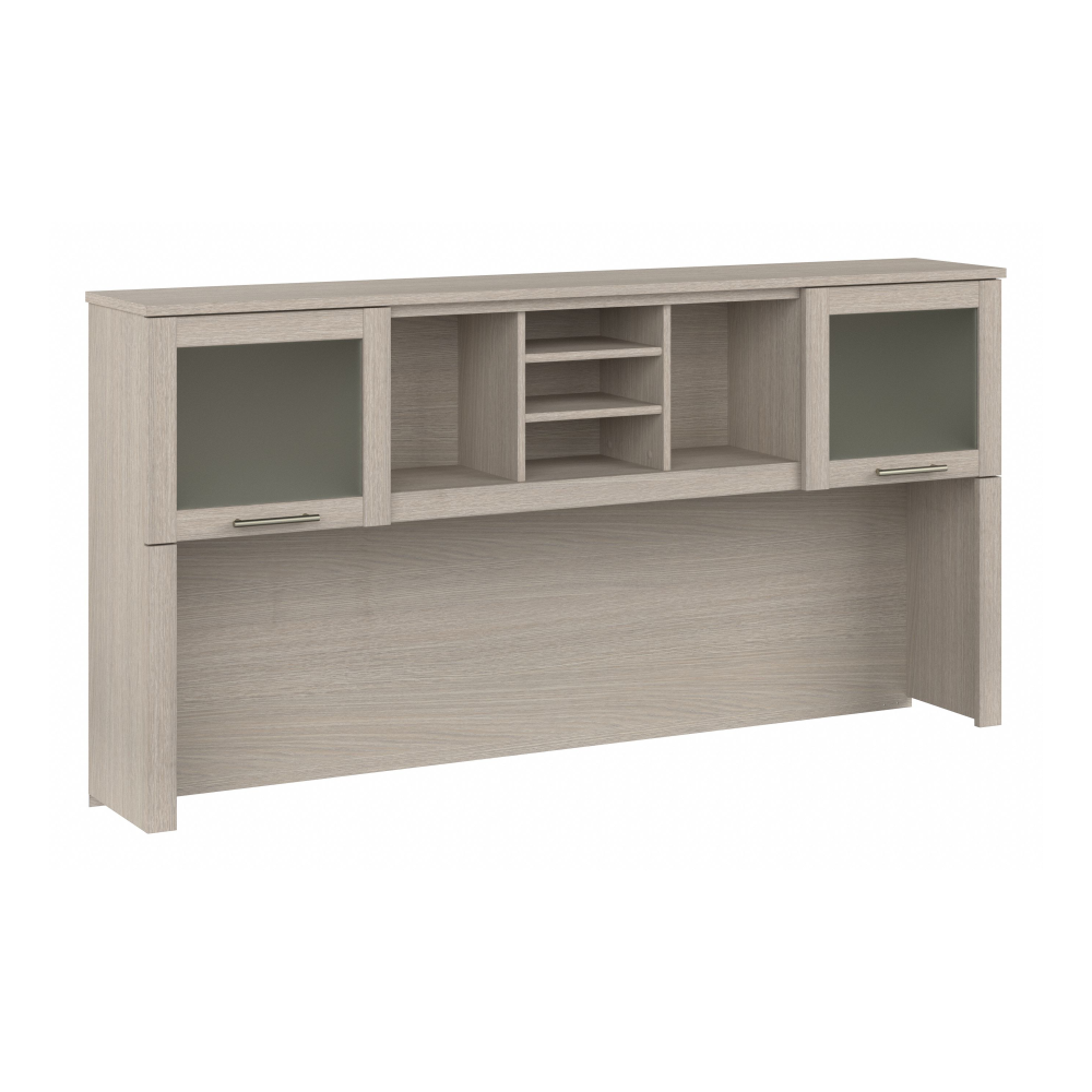Shop Bush Furniture Somerset 72W Desk Hutch, Image 02, WC81111, #color_sand oak