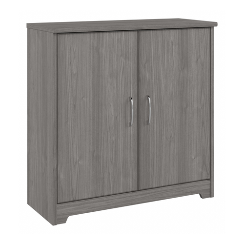 Shop Bush Furniture Cabot Small Entryway Cabinet with Doors, Image 01, WC31398-Z, #color_modern gray