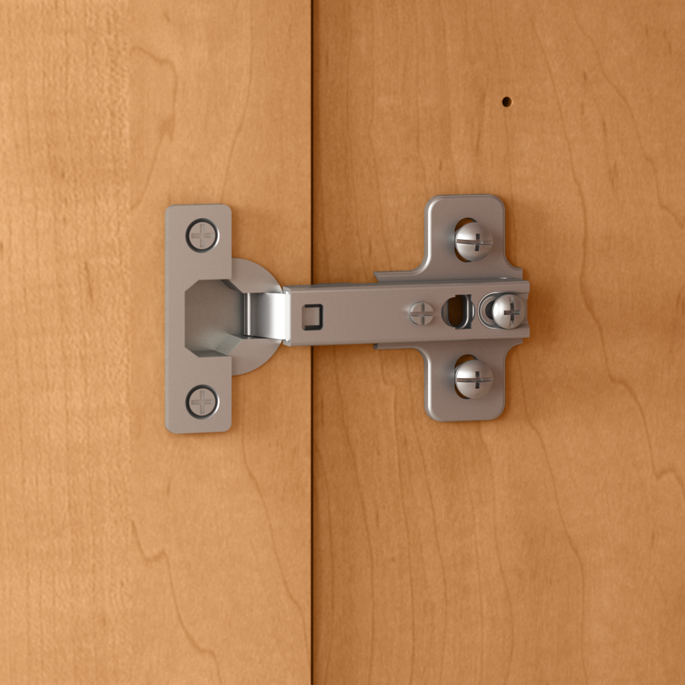 Shop Bush Furniture Somerset 72W 3 Position Sit to Stand L Shaped Desk with Hutch and Bookcase, Image 06, SET017MC, #color_maple cross