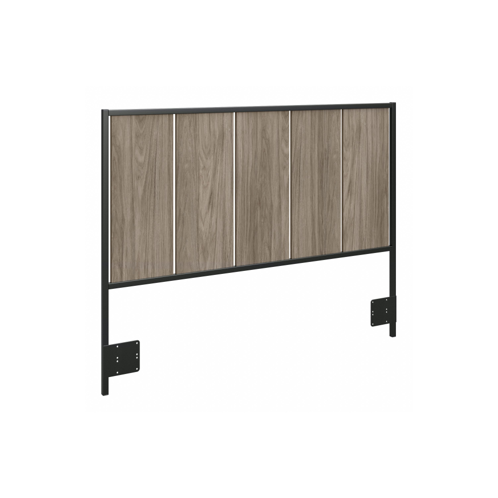 Shop Bush Furniture Atria Full/Queen Size Headboard, Image 02, ARQ165MH, #color_modern hickory