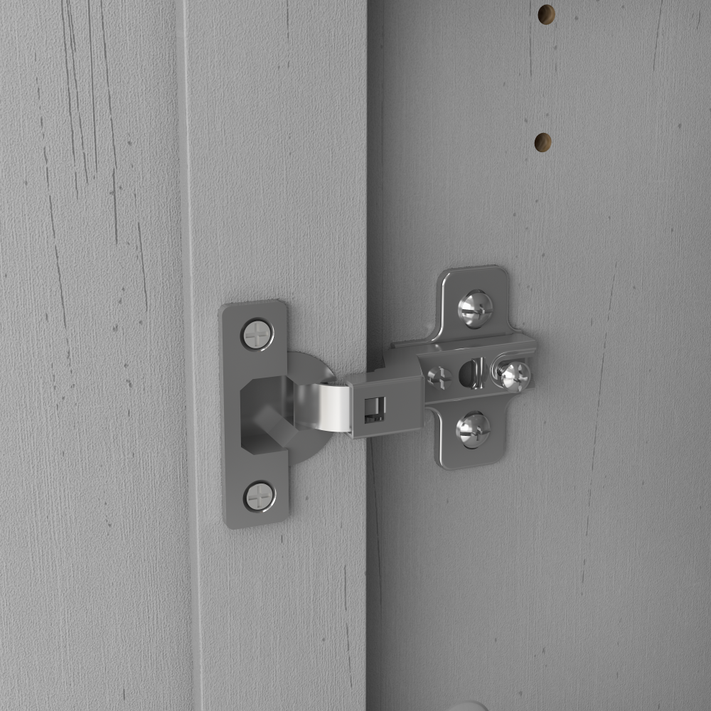 Shop Bush Furniture Key West Tall TV Stand with Set of 2 Bookcases, Image 04, KWS027CG, #color_cape cod gray