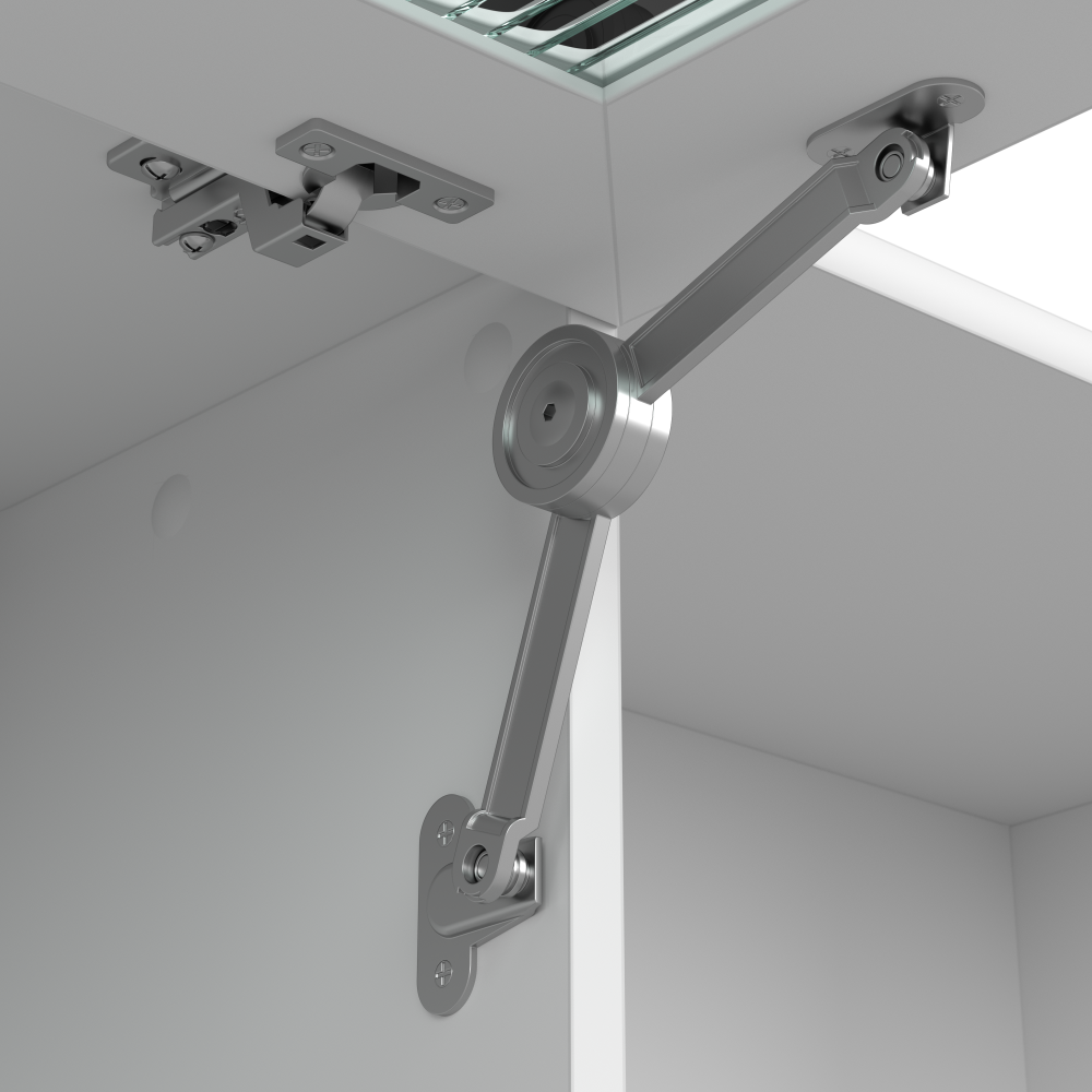 Shop Bush Furniture Cabot 72W L Shaped Computer Desk with Hutch and Storage, Image 04, CAB073WHN, #color_white