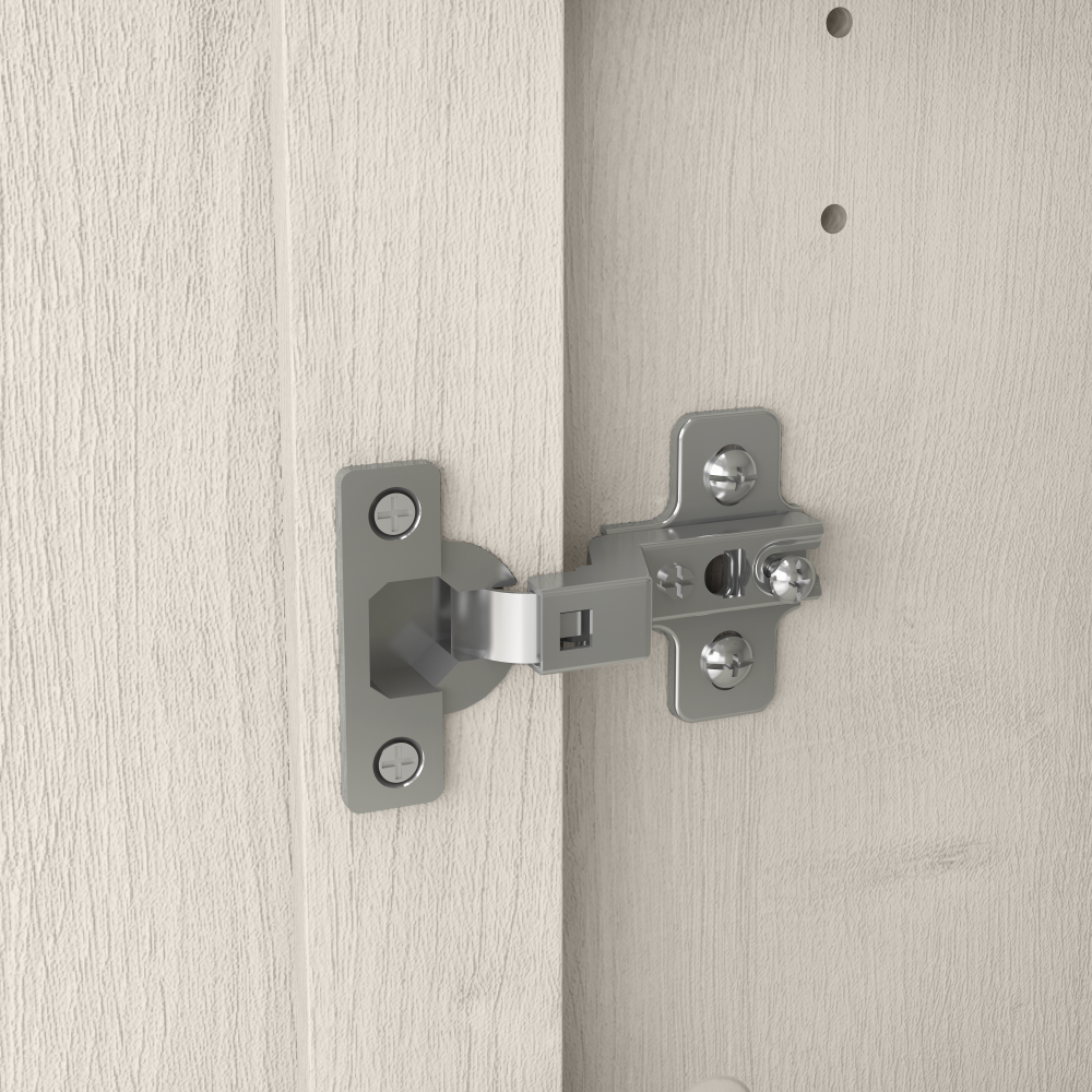 Shop Bush Furniture Key West Tall TV Stand with Set of 2 Bookcases, Image 05, KWS027LW, #color_linen white oak