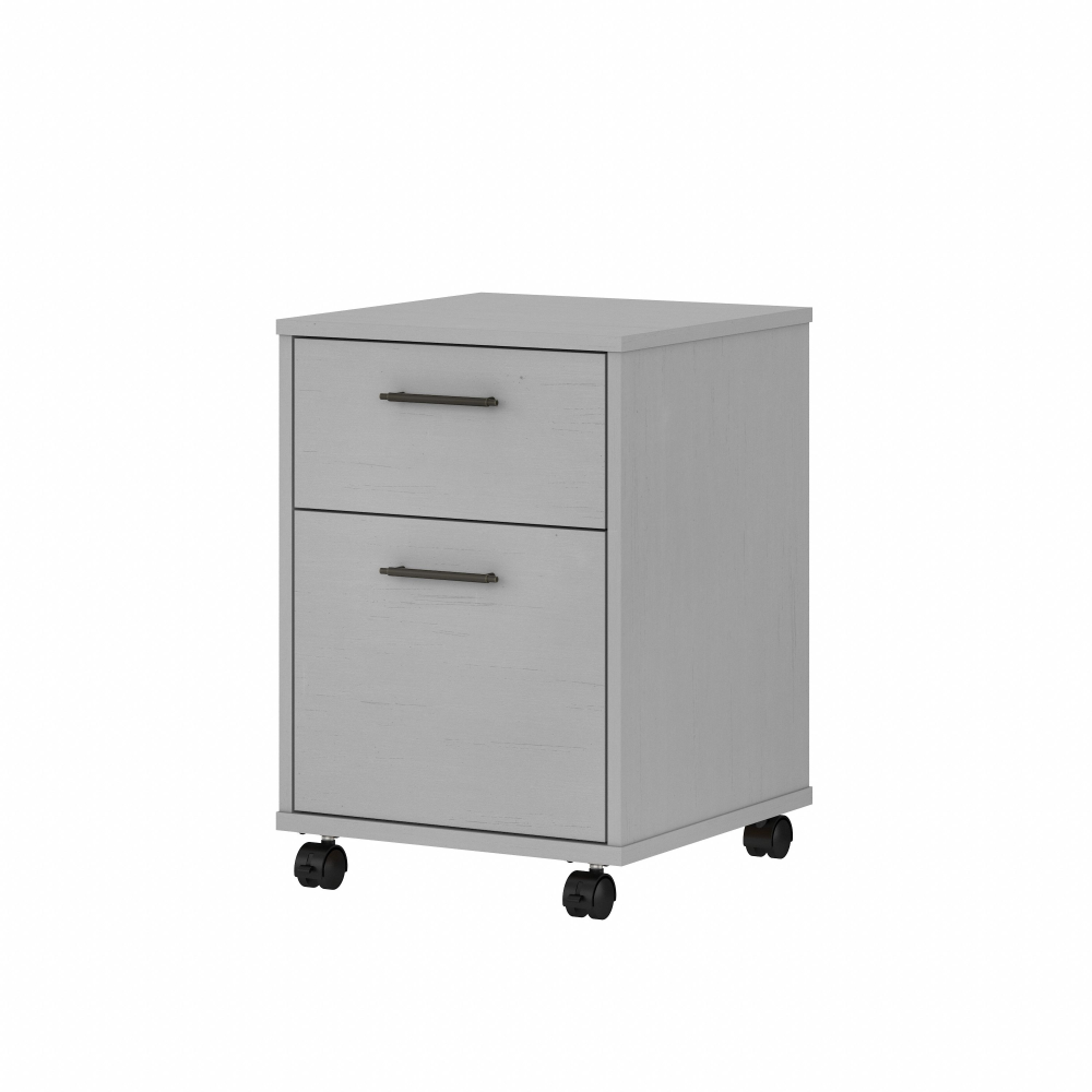 Shop Bush Furniture Key West 2 Drawer Mobile File Cabinet, Image 02, KWF116CG-03, #color_cape cod gray