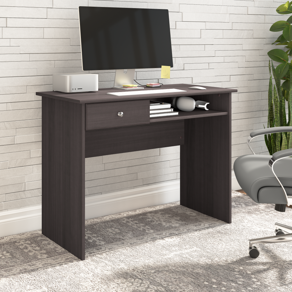 Shop Bush Furniture Cabot 40W Writing Desk, Image 01, WC31740, #color_heather gray