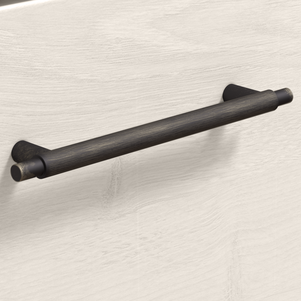 Shop Bush Furniture Key West Console Table with Drawers and Shelves, Image 04, KWT248LW-03, #color_linen white oak