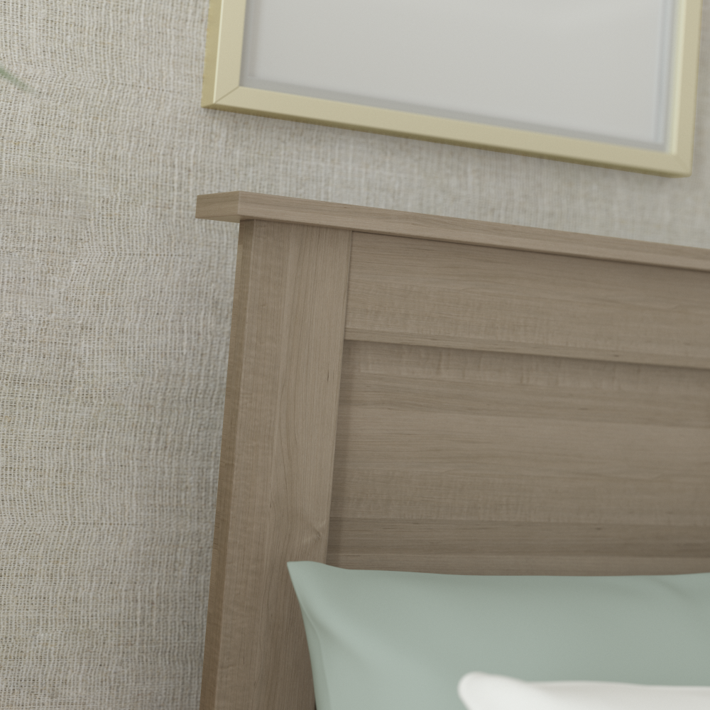 Shop Bush Furniture Somerset Full/Queen Size Headboard, Image 05, STQ165AG, #color_ash gray