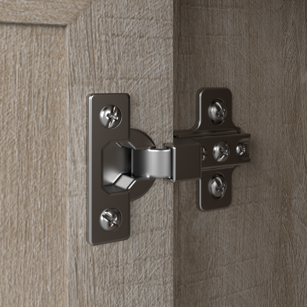 Shop Bush Furniture Key West Tall TV Stand for 65 Inch TV, Image 04, KWV160WG-03, #color_washed gray