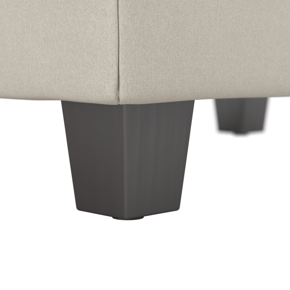 Shop Bush Furniture Stockton Storage Ottoman, Image 05, SNO34SCRH-Z, #color_cream herringbone fabric