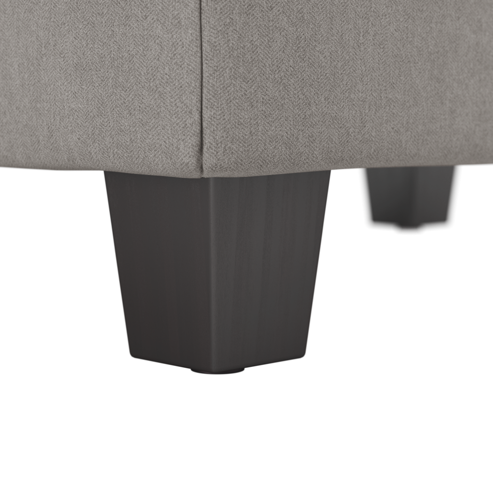 Shop Bush Furniture Stockton Storage Ottoman, Image 05, SNO34SBGH-Z, #color_beige herringbone fabric