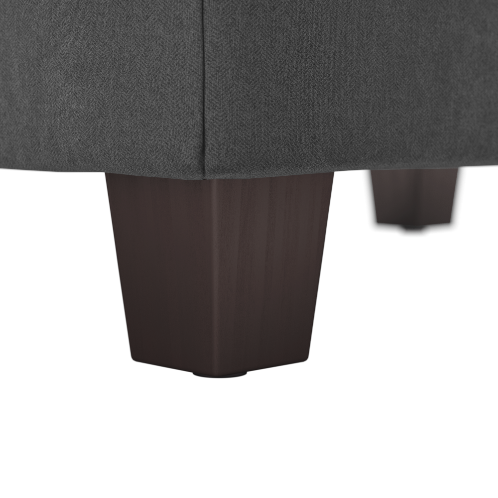 Shop Bush Furniture Stockton Storage Ottoman, Image 05, SNO34SCGH-Z, #color_charcoal gray herringbone fabr