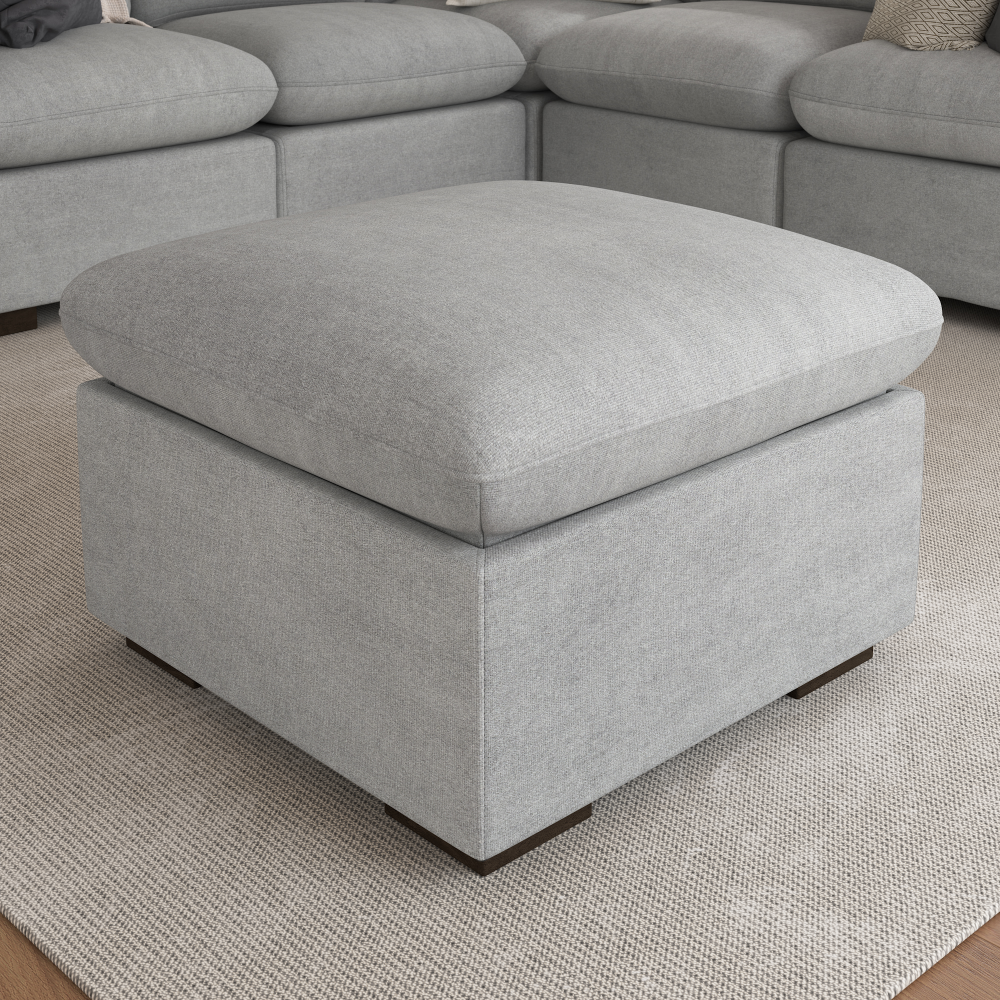 Shop Bush Home Sienna Modular Storage Ottoman, Image 01, SIO28SDGW-03, #color_dove gray