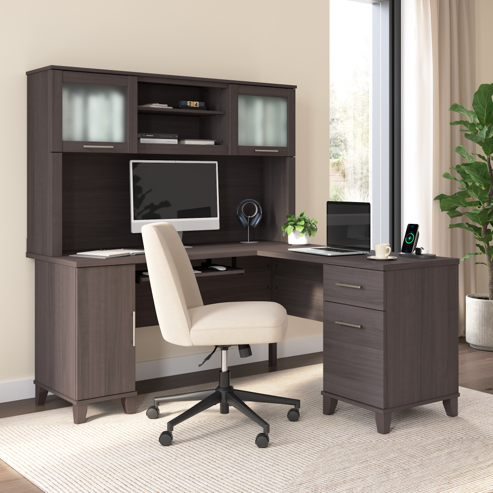 Bush Home Somerset L Shaped Desk