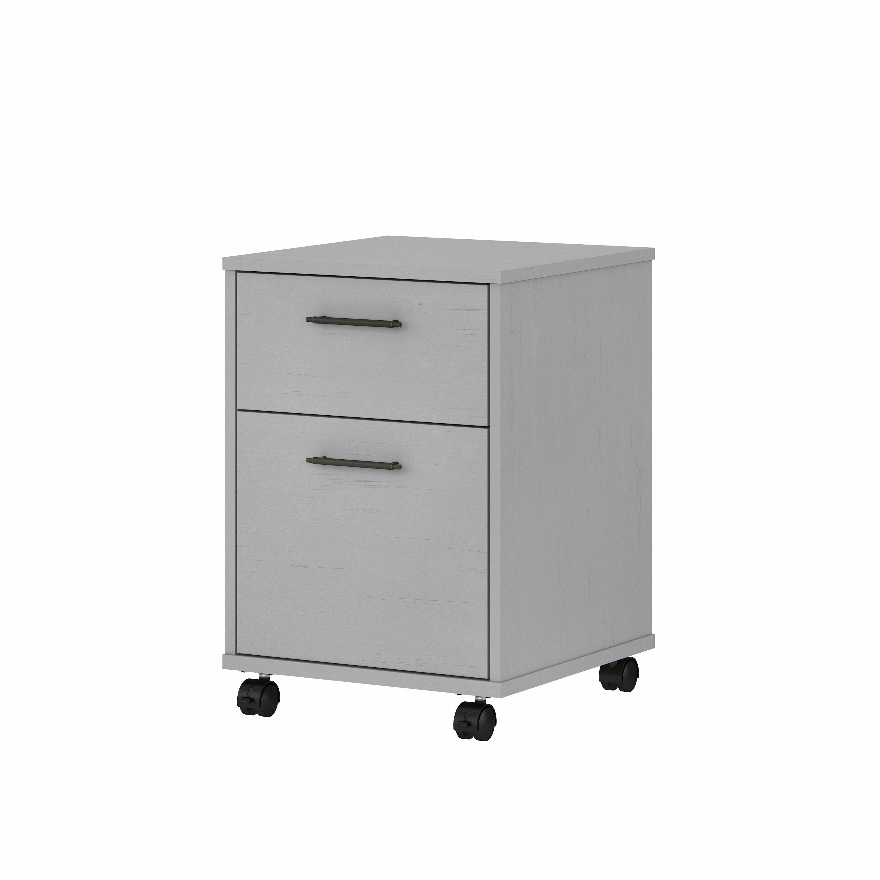 Shop Bush Furniture Key West 2 Drawer Mobile File Cabinet 02 KWF116CG-03 #color_cape cod gray