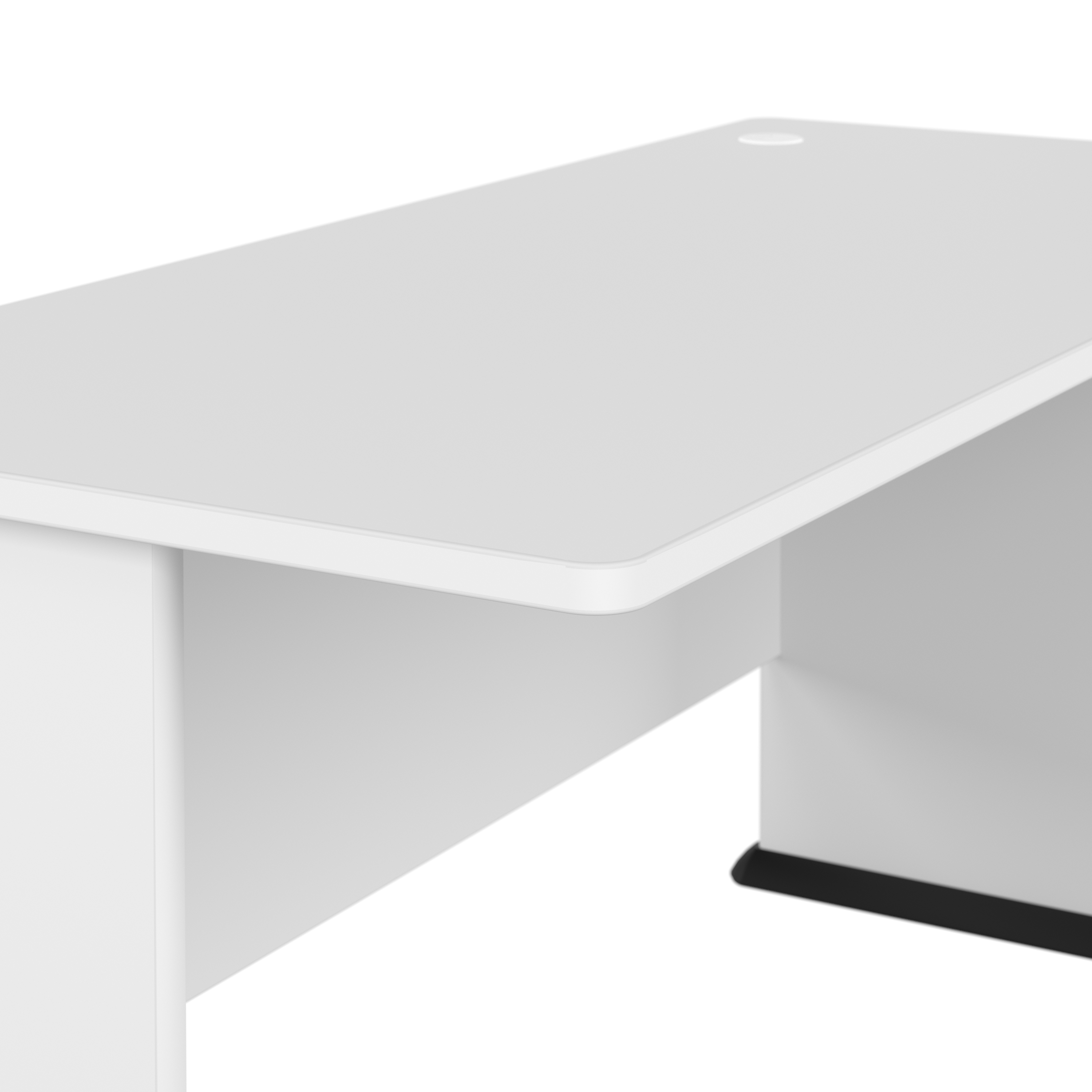 Shop Bush Business Furniture Studio A 48W Computer Desk 04 SDD248WH #color_white