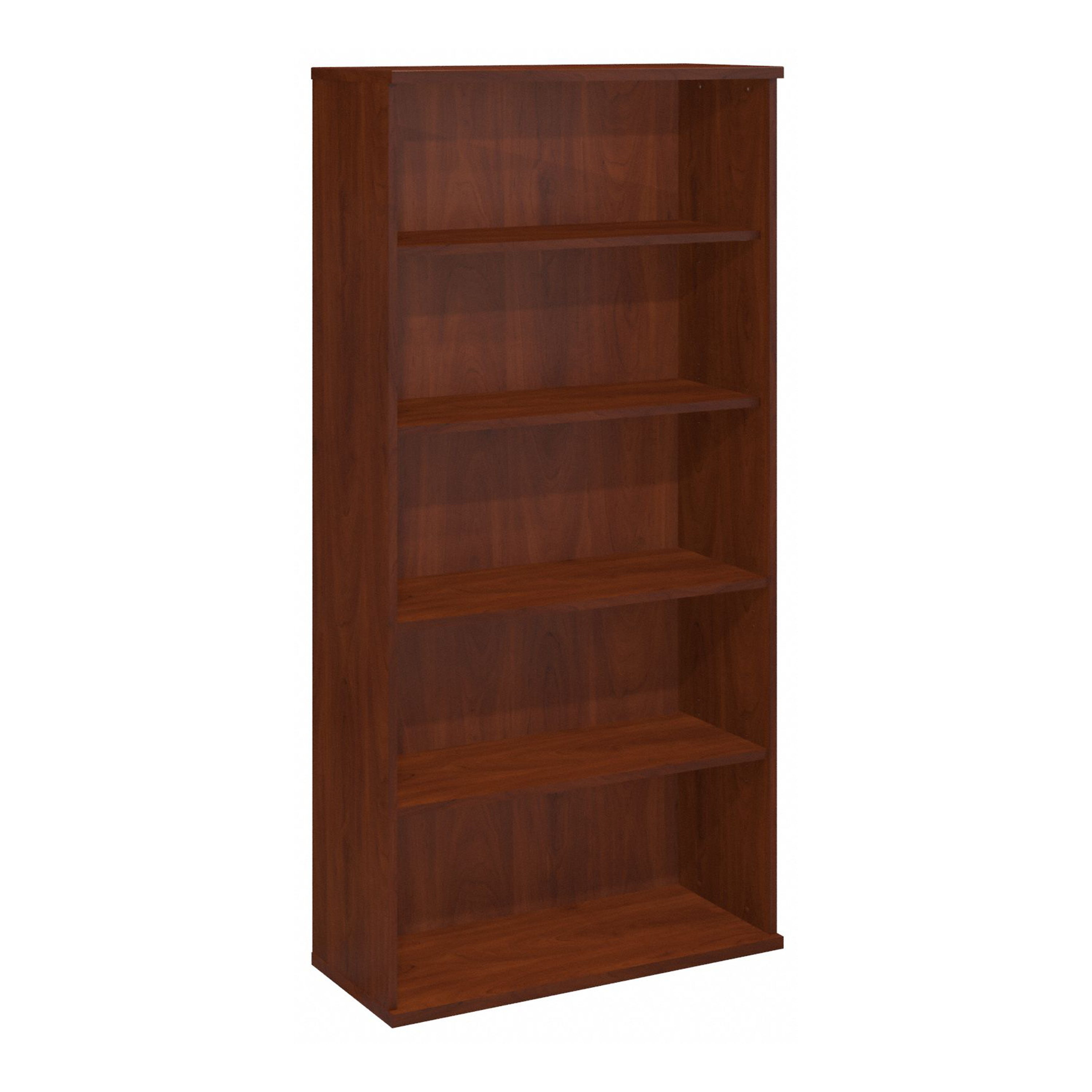 Shop Bush Business Furniture Series C 36W 5 Shelf Bookcase 02 WC24414 #color_hansen cherry