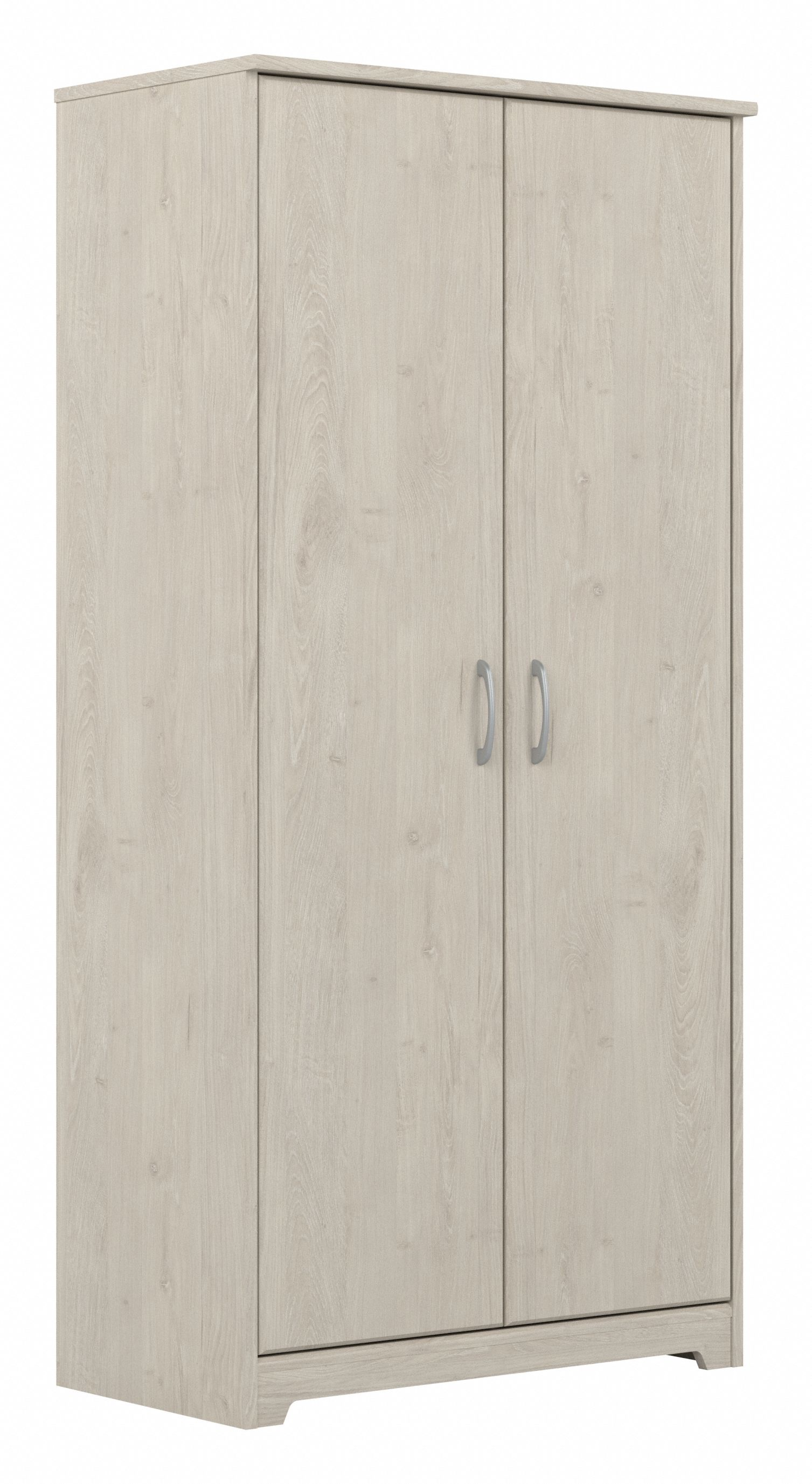 Shop Bush Furniture Cabot Tall Bathroom Storage Cabinet with Doors 02 WC31199-Z1 #color_linen white oak