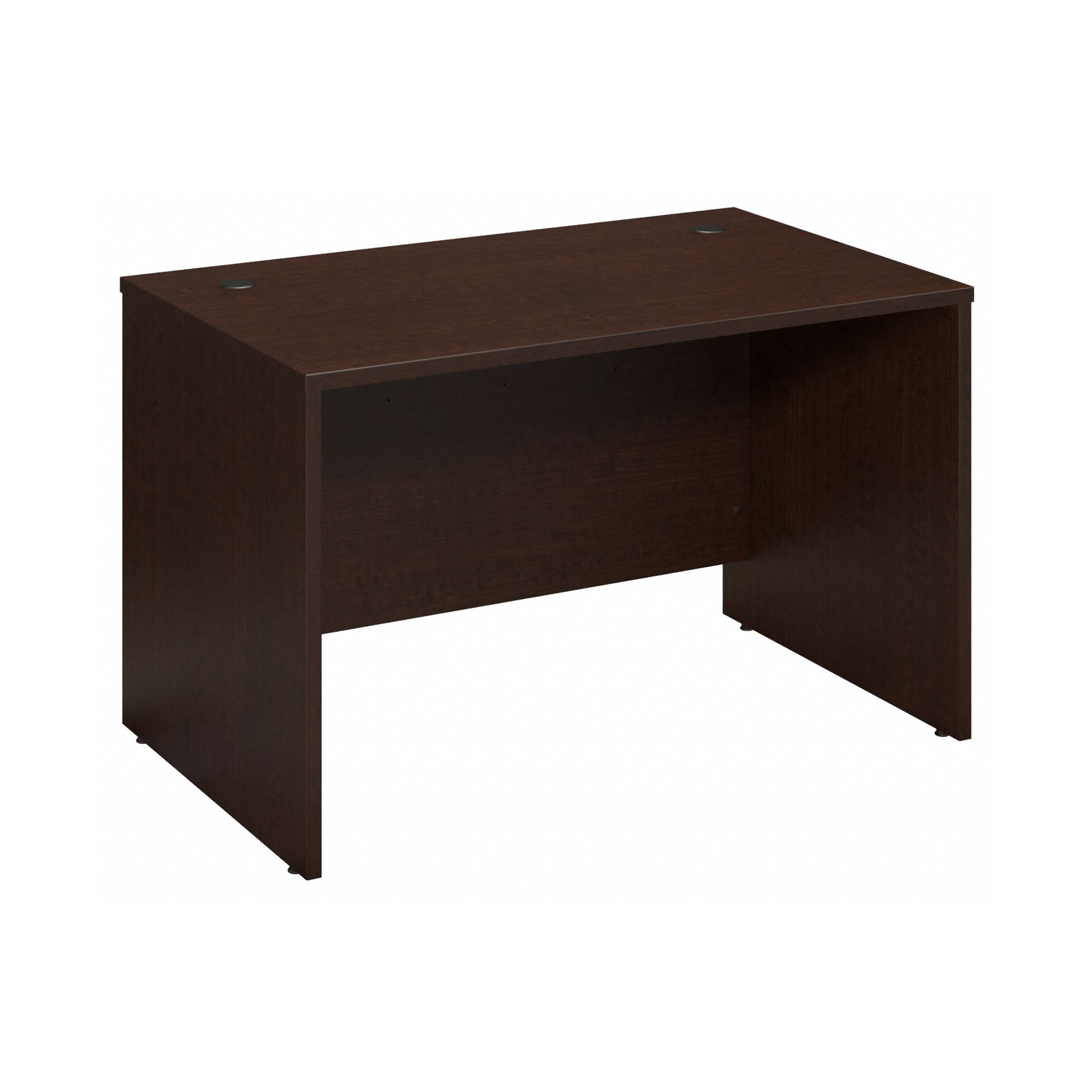 Shop Bush Business Furniture Series C 48W x 30D Desk 02 WC12948 #color_mocha cherry