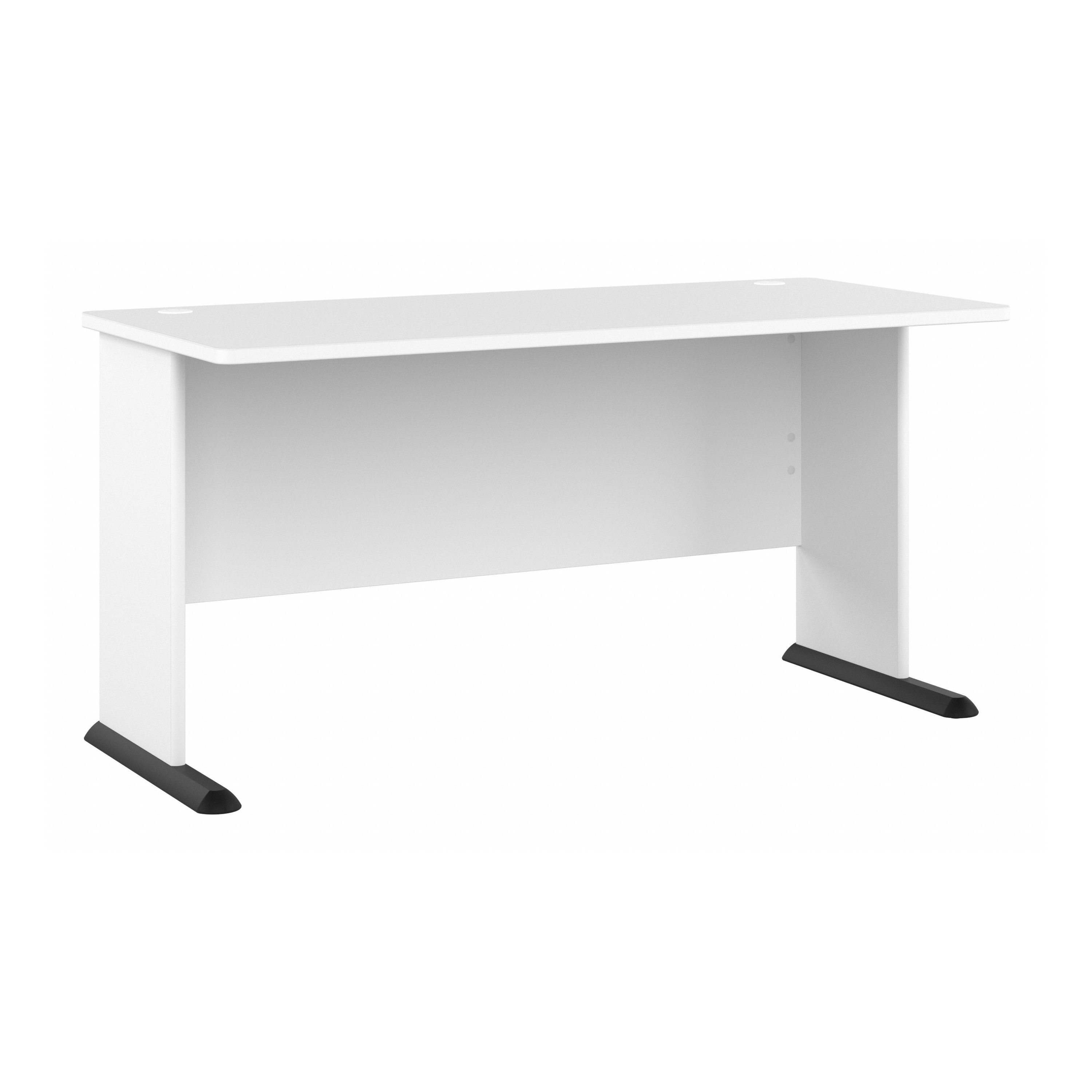 Shop Bush Business Furniture Studio A 60W Computer Desk 02 SDD160WH #color_white