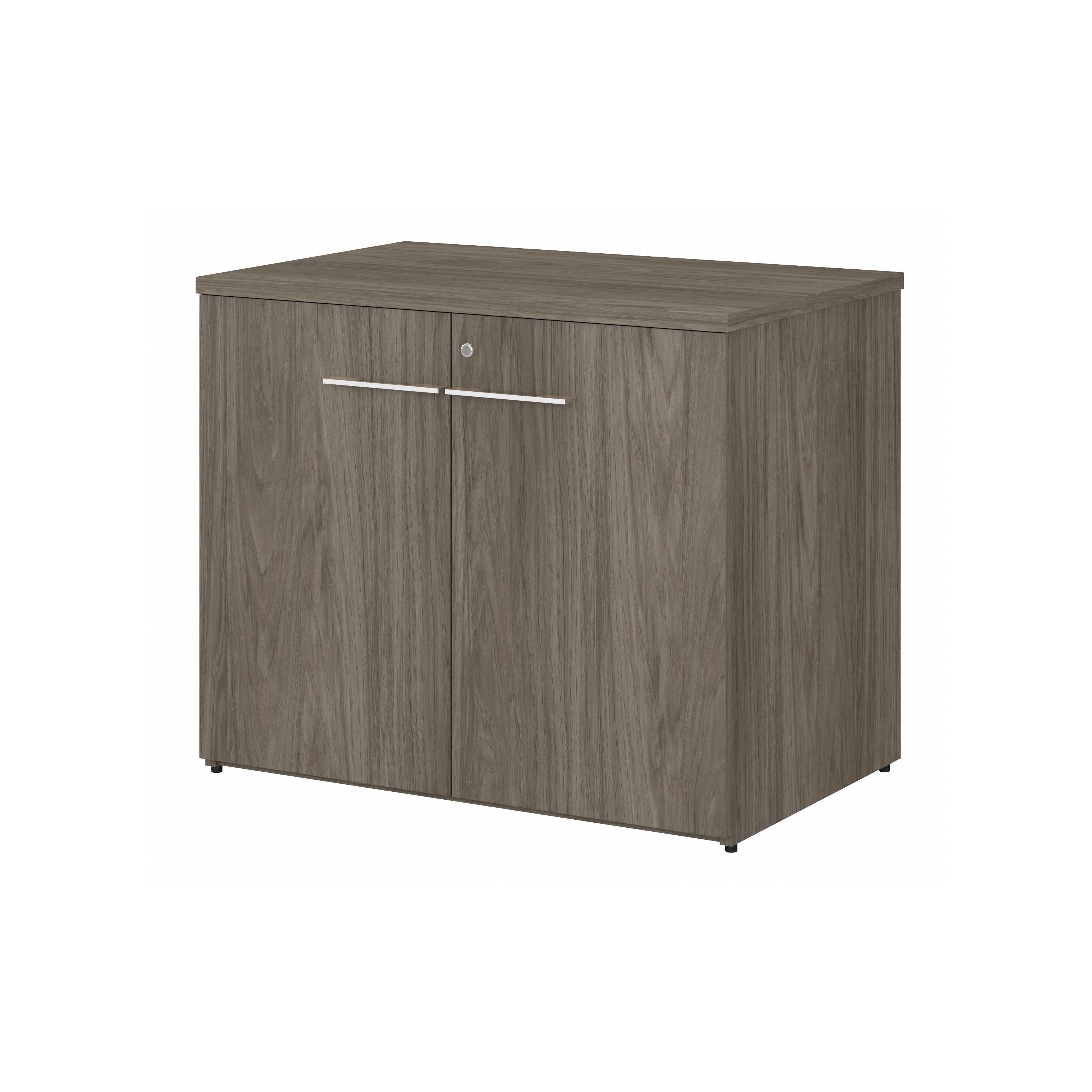 Shop Bush Business Furniture Office 500 36W Storage Cabinet with Doors - Assembled 02 OFS136MHSU #color_modern hickory