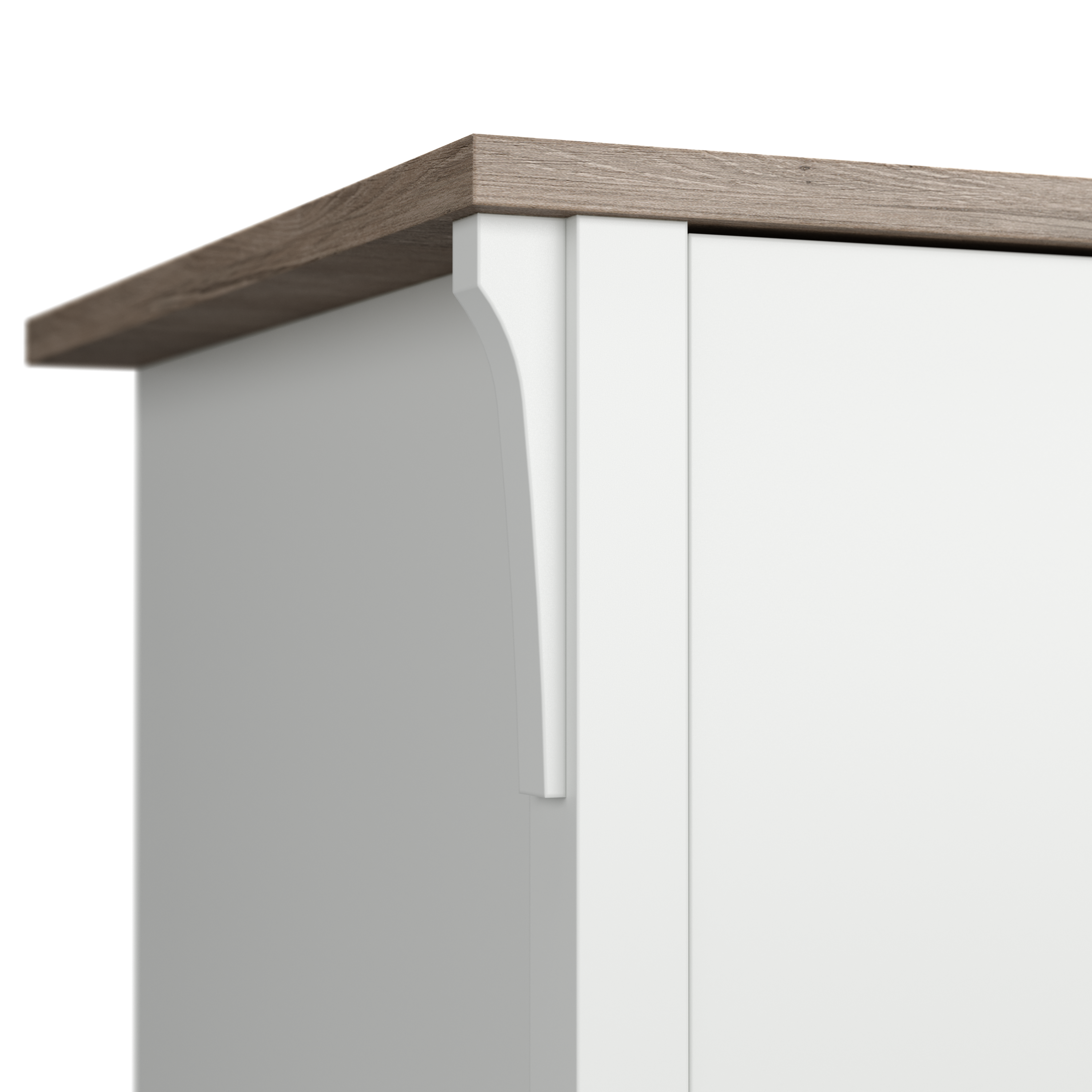 Shop Bush Furniture Salinas 2 Drawer Lateral File Cabinet 05 SAF132G2W-03 #color_shiplap gray/pure white