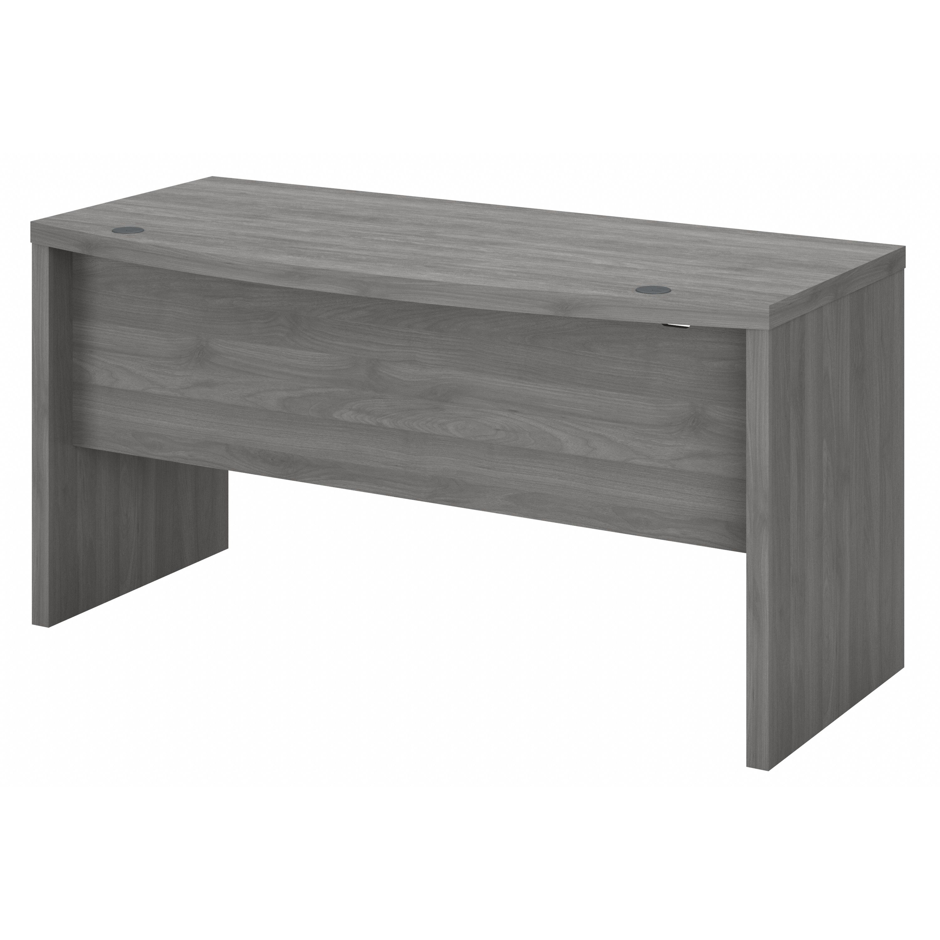 Shop Bush Business Furniture Echo 60W Bow Front Desk 02 KI60405-03 #color_modern gray
