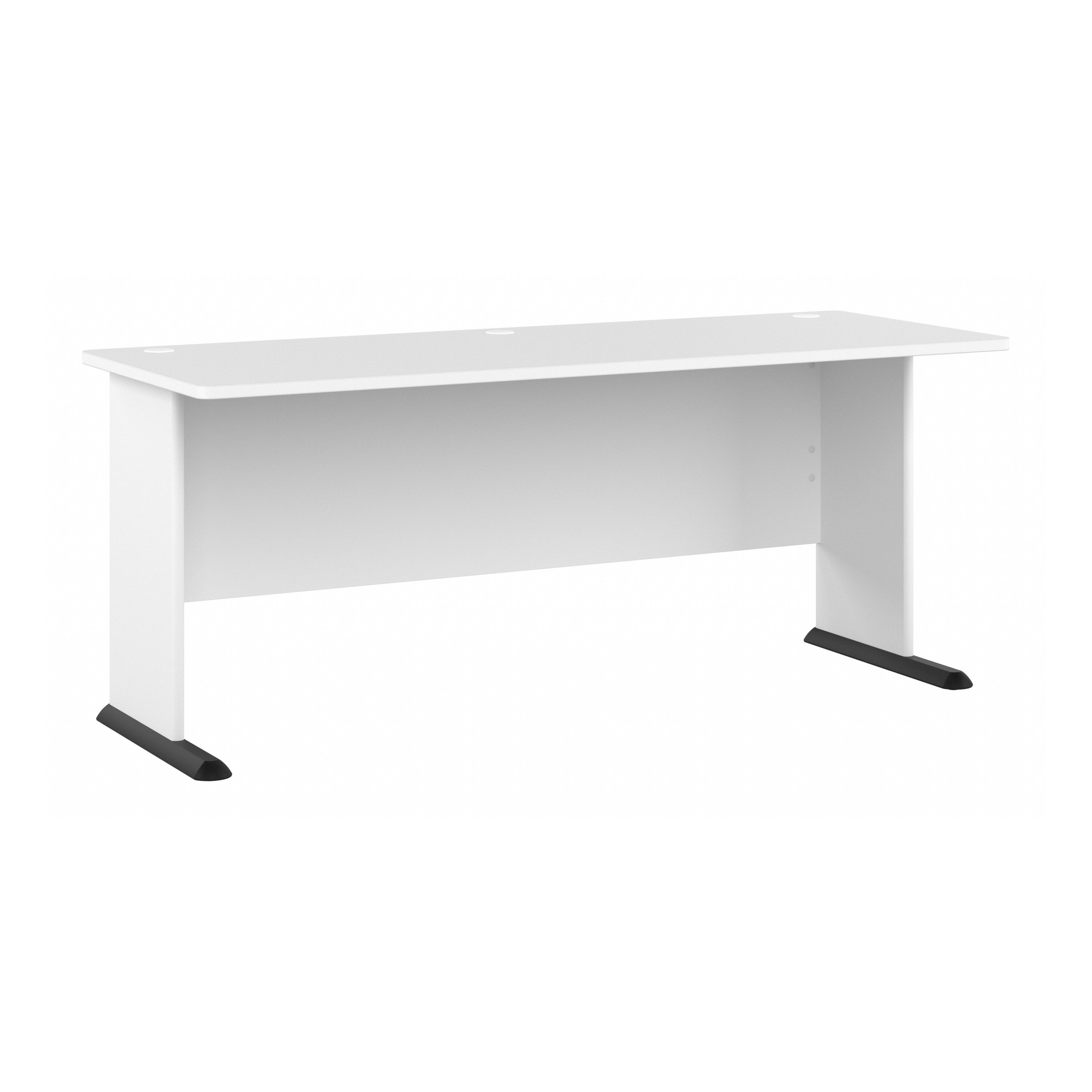 Shop Bush Business Furniture Studio A 72W Computer Desk 02 SDD172WH #color_white