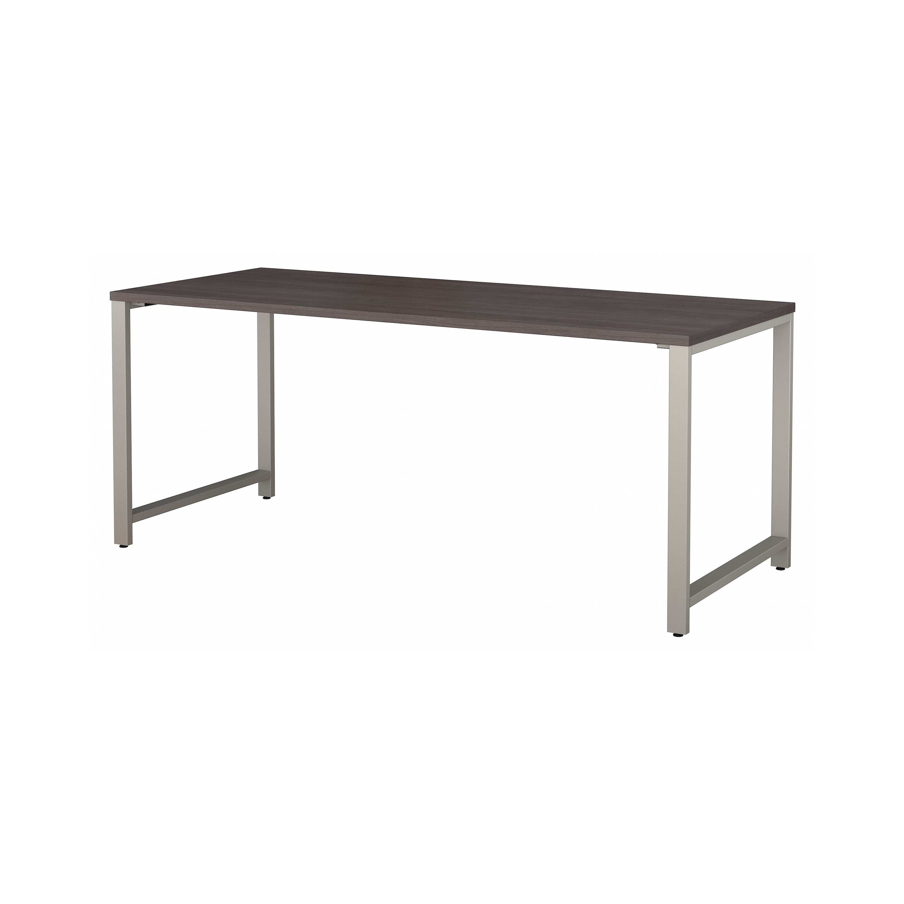 Shop Bush Business Furniture 400 Series 72W x 30D Table Desk with Metal Legs 02 400S145SG #color_storm gray
