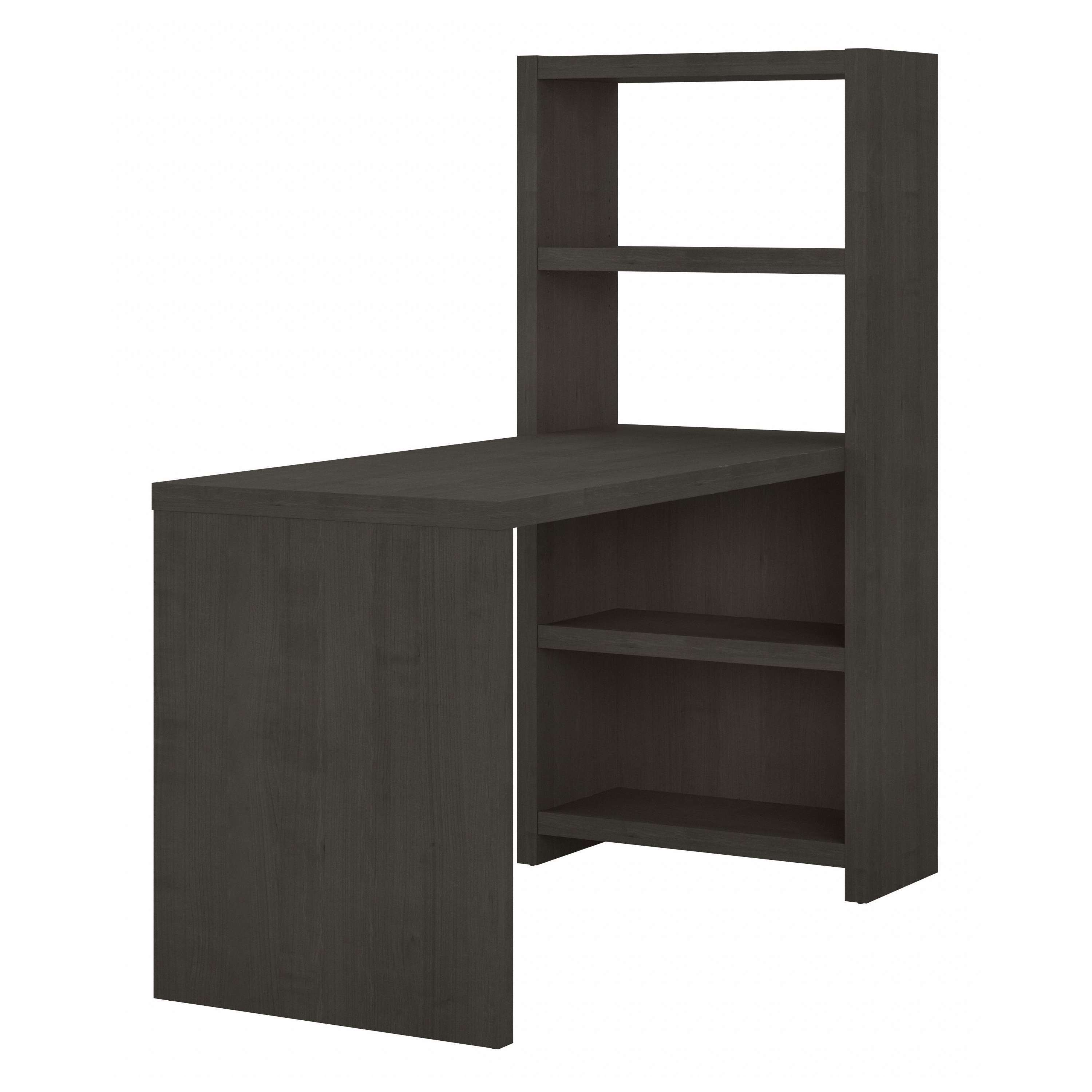 Shop Bush Business Furniture Echo 56W Bookcase Desk 02 KI60307-03 #color_charcoal maple