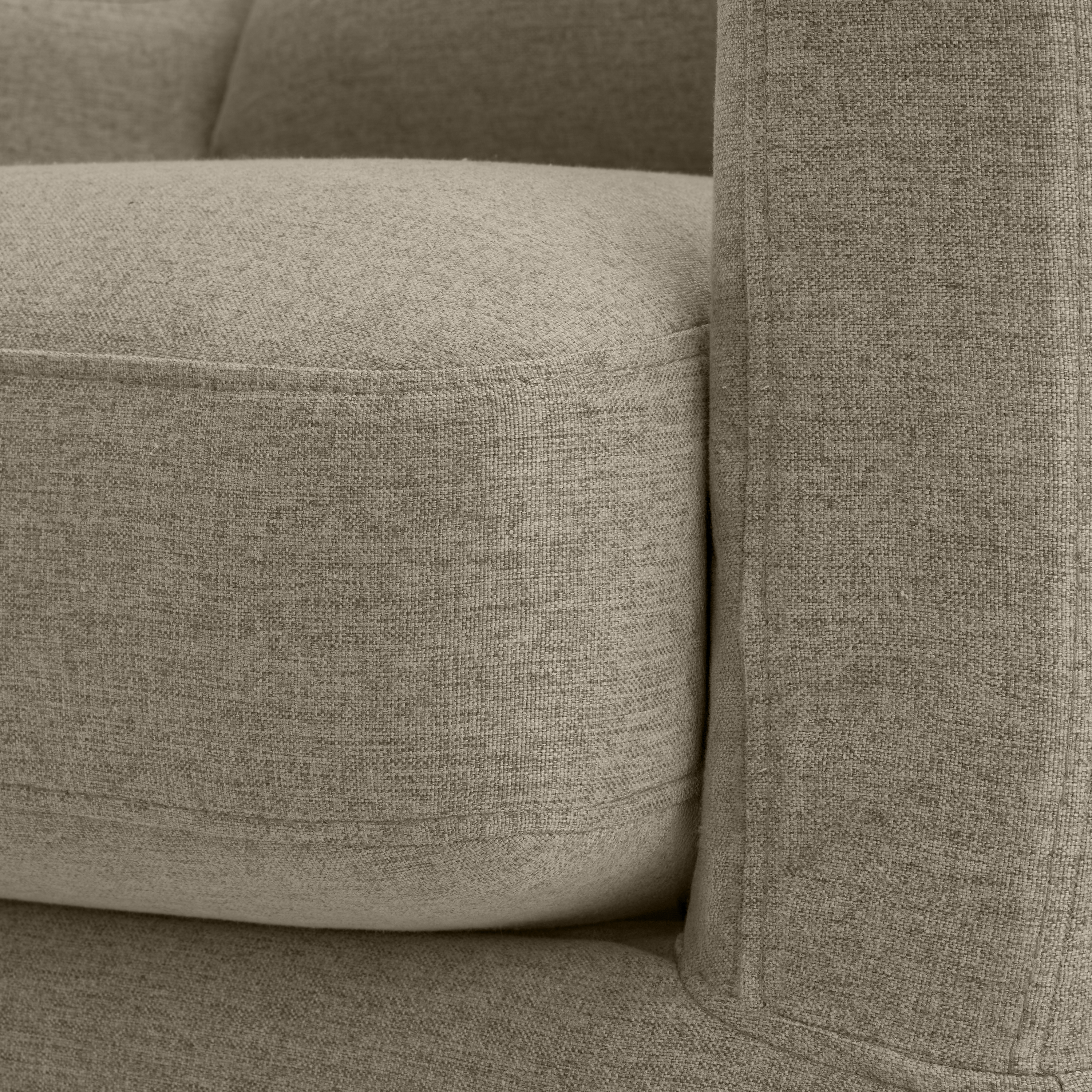 Shop Bush Home Harper 80W Sofa with Slipcover HAR010SDB 5 #color_sand basketweave fabric